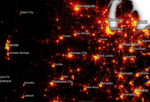 The geographer Alasdair Rae has used <a href="http://www.undertheraedar.com/2015/09/from-mega-regions-to-mega-commutes-us.html">commuting data</a> to show how city regions are connected.