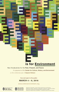 E is for Environment Poster. Design by <a href="http://people.matinic.us/garrett/#" target="_blank">Garrett Dash Nelson</a>.