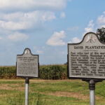 A roadside sign, far from view of Davis Island, tells an abridged version of its history. Far more words are used on the neighboring sign to recount a minor chapter of Civil War history. Corn fields fill the background, as they do an annually increasingly proportion of Louisiana’s river parishes, traditionally planted in cotton, owing to the state of commodity markets. (Hamilton, 2014) A roadside sign, far from view of Davis Island, tells an abridged version of its history. Far more words are used on the neighboring sign to recount a minor chapter of Civil War history. Corn fields fill the background, as they do an annually increasingly proportion of Louisiana’s river parishes, traditionally planted in cotton, owing to the state of commodity markets. (Hamilton, 2014)
