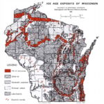 Ice Age Deposits of Wisconsin, 1964. Used with permission of the <a href="http://wgnhs.uwex.edu/pubs/download_m034/" target="_blank">Wisconsin Geological and Natural History Survey</a>.