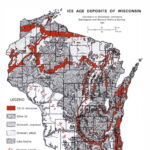 Ice Age Deposits of Wisconsin, 1964. Used with permission of the <a href="http://wgnhs.uwex.edu/pubs/download_m034/" target="_blank">Wisconsin Geological and Natural History Survey</a>.