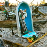 A broken shrine in a shattered landscape. (December 2012) A broken shrine in a shattered landscape. (December 2012)