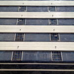 A close-up of the Hecht Company Warehouse’s west-facing façade. The building is famous among architects and architectural historians and is listed as both a DC historic landmark and on the National Register of Historic Places. (Rebecca Summer, 2014) A close-up of the Hecht Company Warehouse’s west-facing façade. The building is famous among architects and architectural historians and is listed as both a DC historic landmark and on the National Register of Historic Places. (Rebecca Summer, 2014)