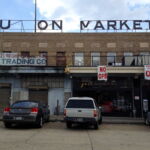 A view at Union Market, sometimes called Florida Avenue Market, a sprawling wholesale international market in northeast DC, near Ivy City, that dates to the 1930s. Just two blocks away, a section of the market has been recently redeveloped into an indoor market, also called Union Market, with high-end artisanal goods. The contrast between the design, goods, and clientele of these adjacent spaces is striking. (Rebecca Summer, 2014) A view at Union Market, sometimes called Florida Avenue Market, a sprawling wholesale international market in northeast DC, near Ivy City, that dates to the 1930s. Just two blocks away, a section of the market has been recently redeveloped into an indoor market, also called Union Market, with high-end artisanal goods. The contrast between the design, goods, and clientele of these adjacent spaces is striking. (Rebecca Summer, 2014)