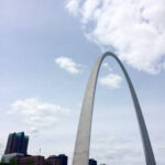 The St. Louis Arch. Photo by Rebecca Summer. The St. Louis Arch. Photo by Rebecca Summer.