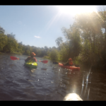 “Silent sports on the Namekagon River.” Video still by Jojin Van Winkle, 2016. “Silent sports on the Namekagon River.” Video still by Jojin Van Winkle, 2016.